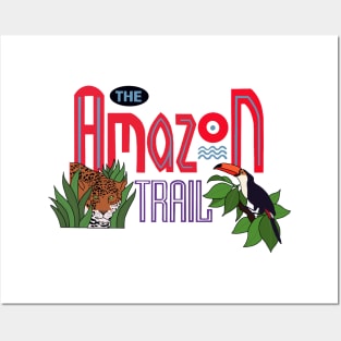 The Amazon Trail Game Logo Posters and Art